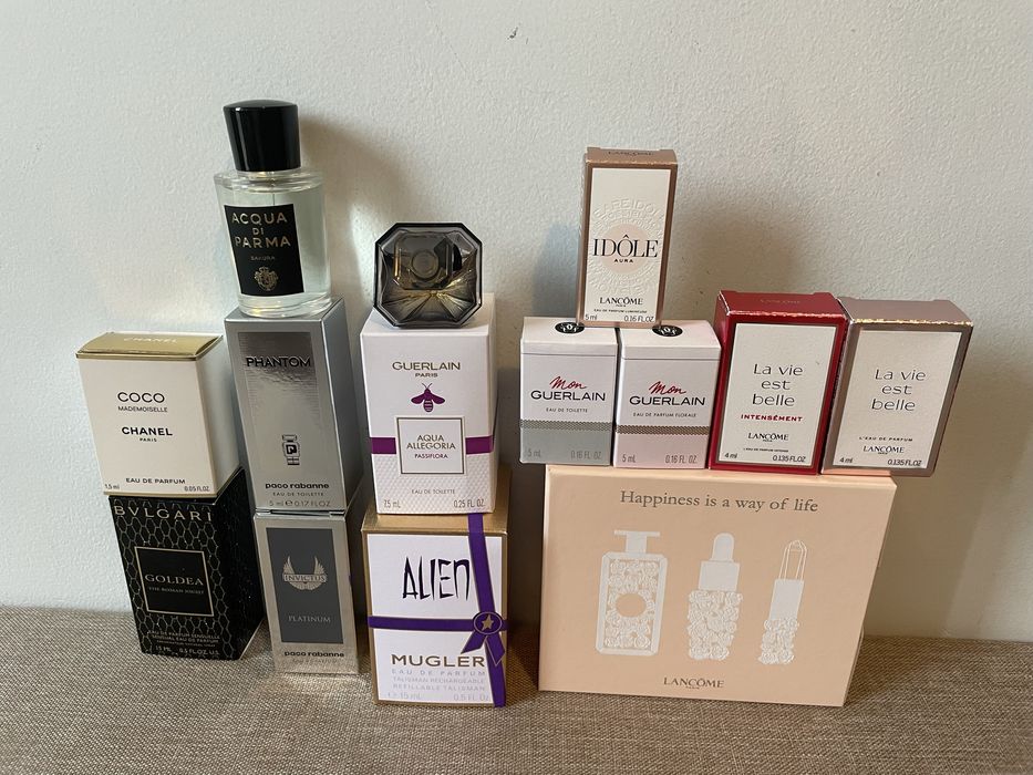 Мини парфюми миниатюри  Lancome  Miss Dior  Paco Rabanne Guerlain