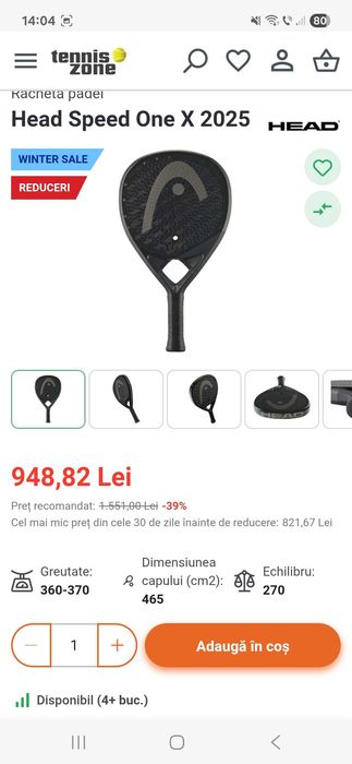 Racheta de Padel Head