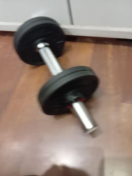 Дъмбели,крив лост и торба