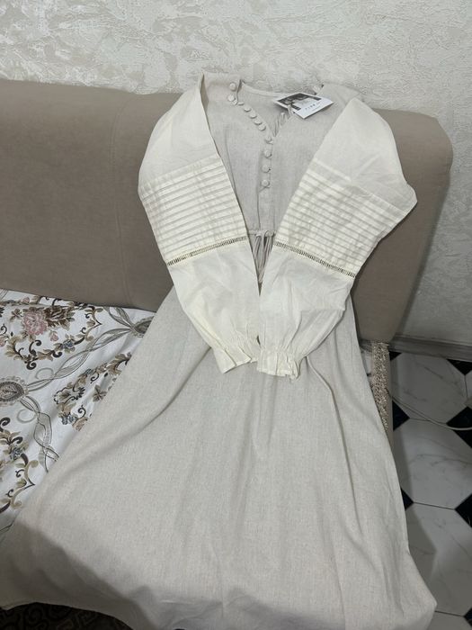 Платье  летнее легкое из льна