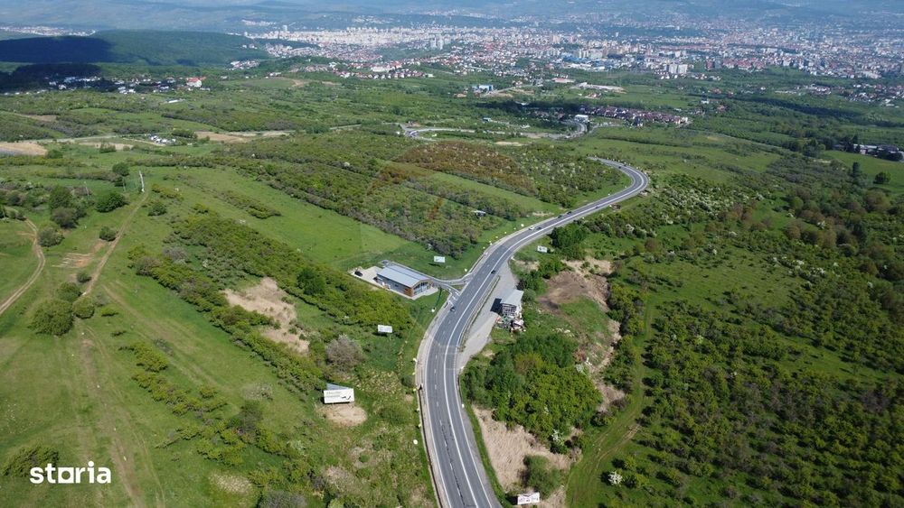 Teren 2685 mp cu panoramă Feleacu. Proiect rezidențial