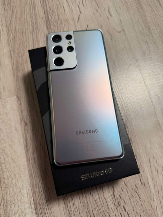 Vand Sau Schimb Samsung Galaxy S21 Ultra 5G Phantom Silver 128Gb