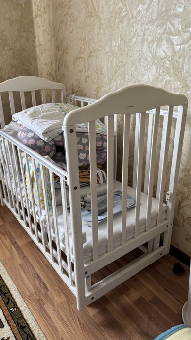 Детская кровать манежка