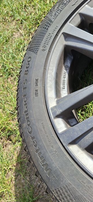 vand set jante grupul vag 5x112  cu anvelope de iarna205 55 16