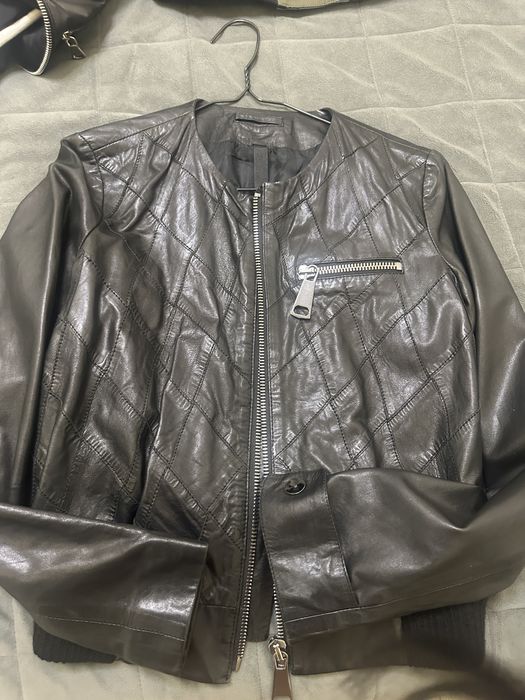 Якета естествена кожа