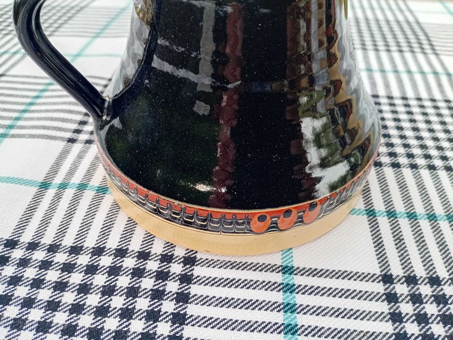 Глинен ретро сервиз за кафе от 1972 година