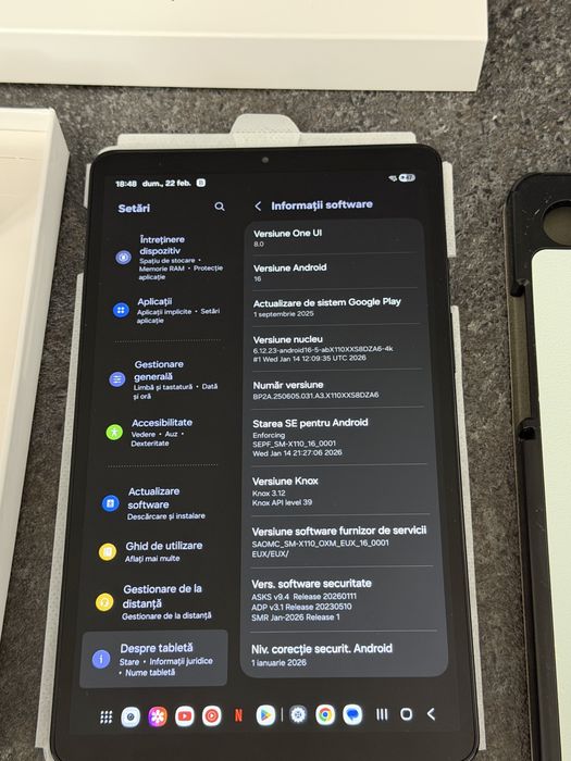 Samsung Tab A9, 64Gb, 4Ram, garantie activa