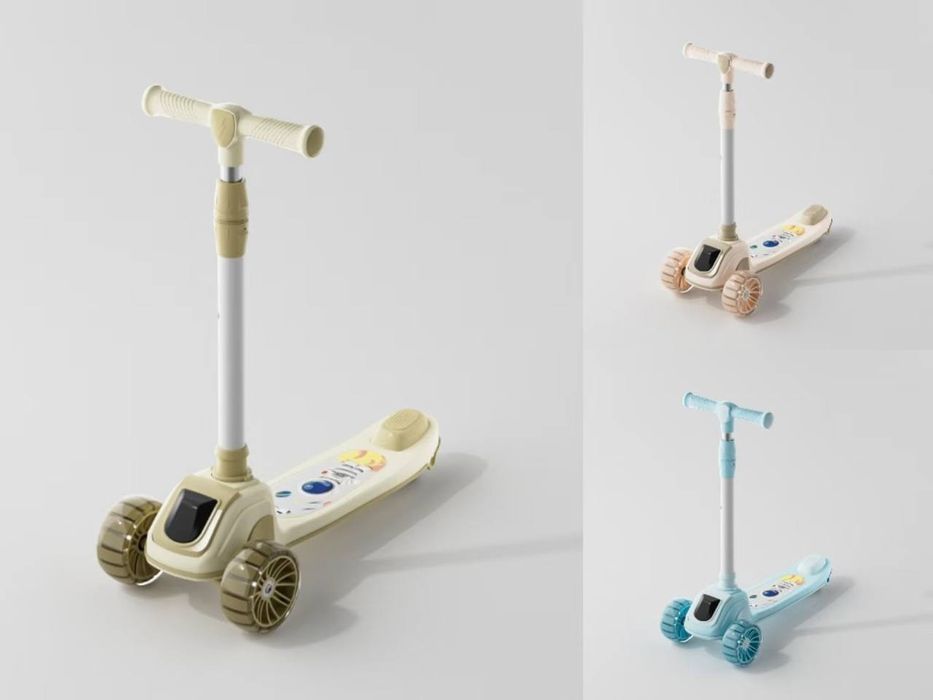 Самокат детский 3 колосьями