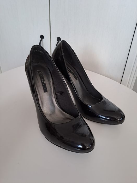 Pantofi negri de lac nr 38