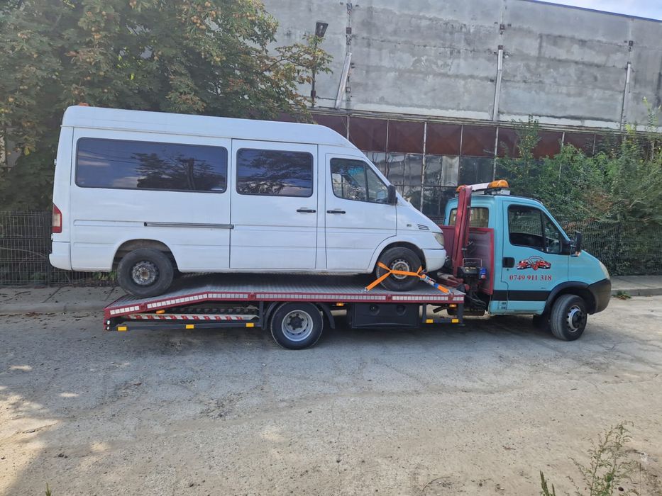 Vand platforma iveco cu macara