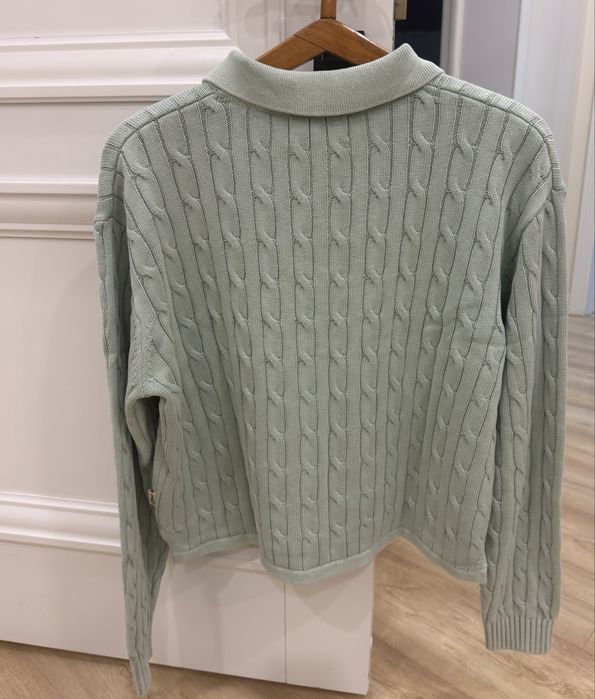 Женский укороченный джемпер-поло