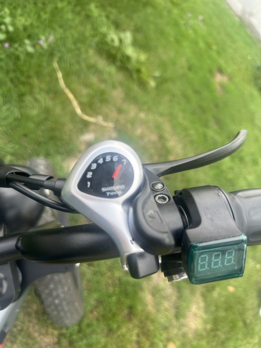 Bicicleta electrica unica in Romania