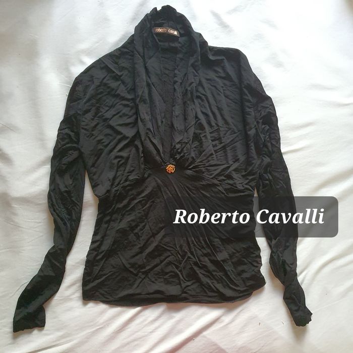 Bluza neagra Roberto Cavalli