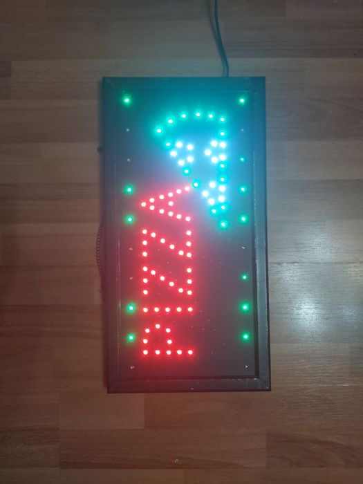 Reclama luminoasa dinamica Pizza , 50x25 cm