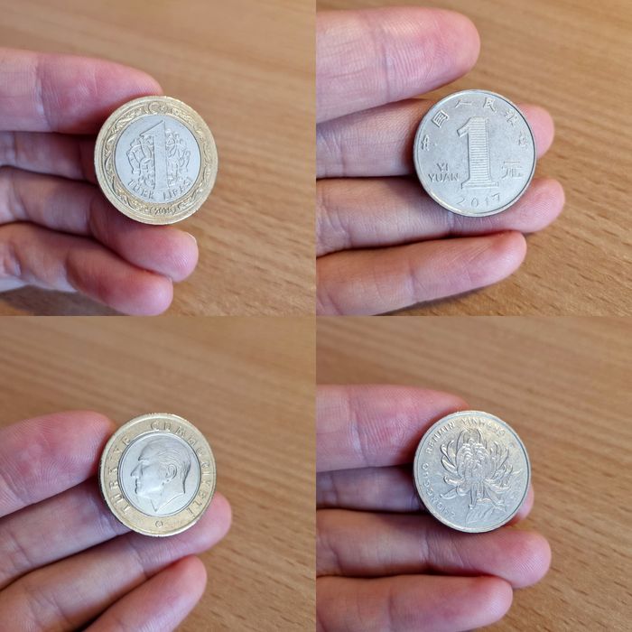 Монеты разных Стран / Одним лотом