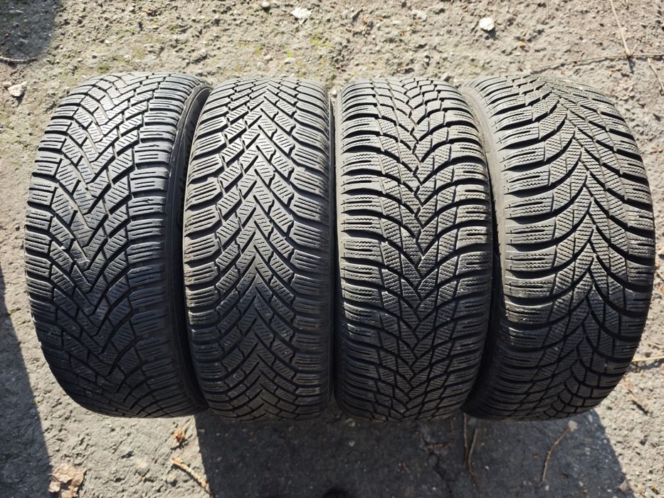 Jante aliaj Rial 5x112, 6,5jx16, ET46 cu anv iarna 205/55/16 , 6-8 mm