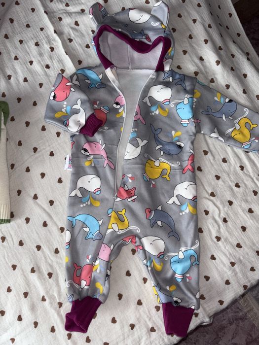 Ромпер (на флисе) детский