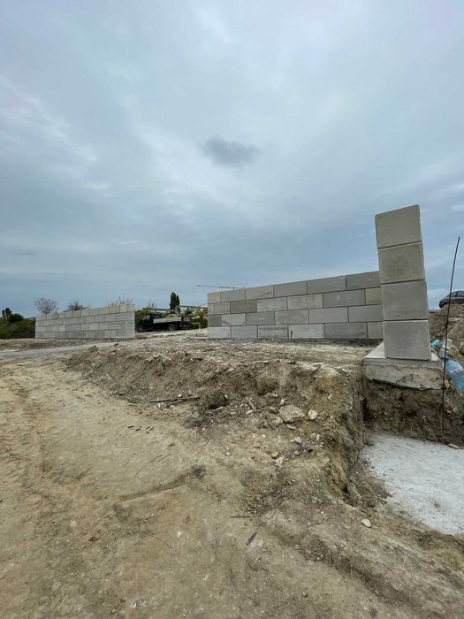 Бетонови блокове с ширина 40 см и 60 см