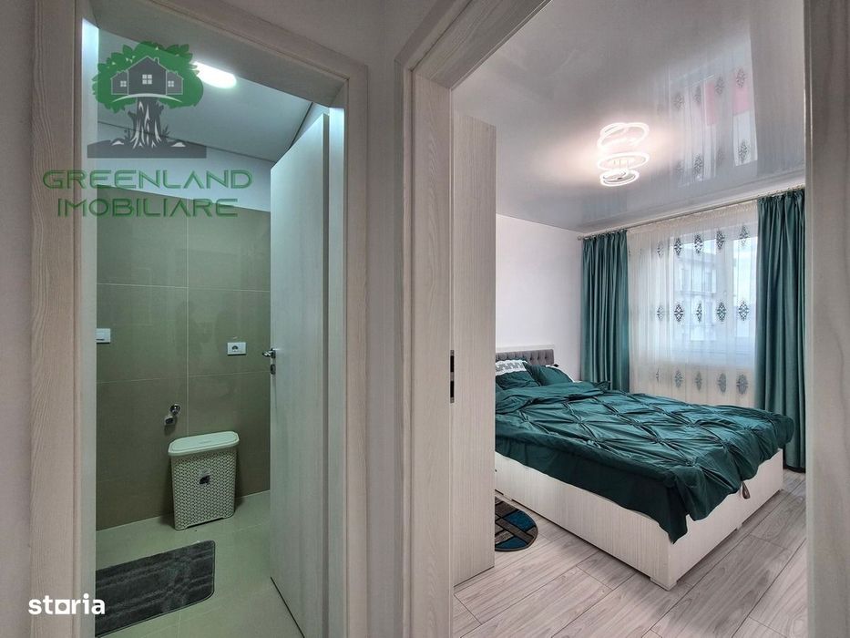 Ap 2 Camere, Mobilat si Utilat,Bloc NOU, LIFT, etaj 3, Parcare, Bucium