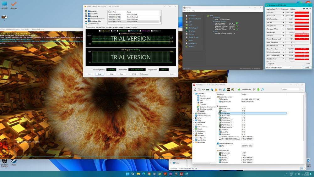 Sistem PC cu CPU I5, 16gb ram, gpu 2gb