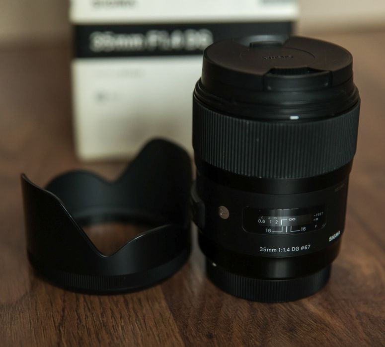 обектив Sigma 35mm f/1.4 DG HSM Art за Canon