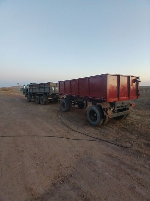 Камаз с прицепом