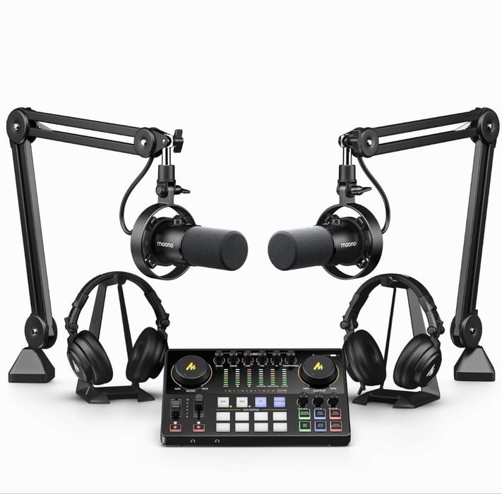 Maono PD300X — профессиональный микрофон USB/XLR