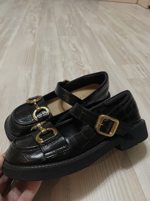 Чёрные лоферы JOSINY, размер 35