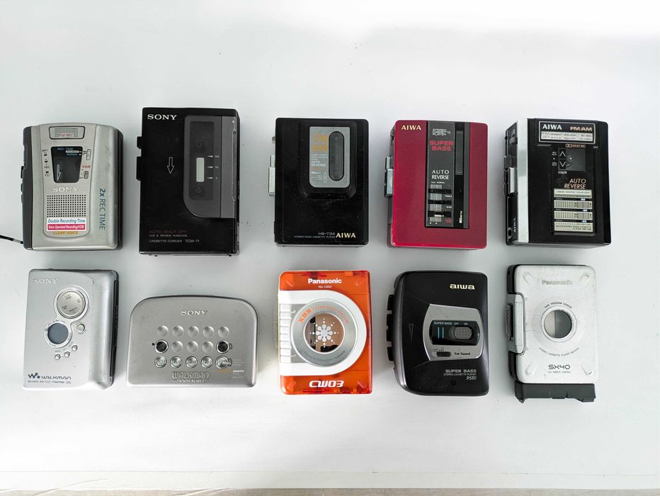 Колекция уокмени Walkman Sony Aiwa Panasonic