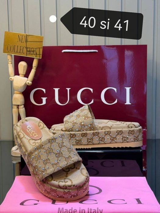Papuci dama Gucci