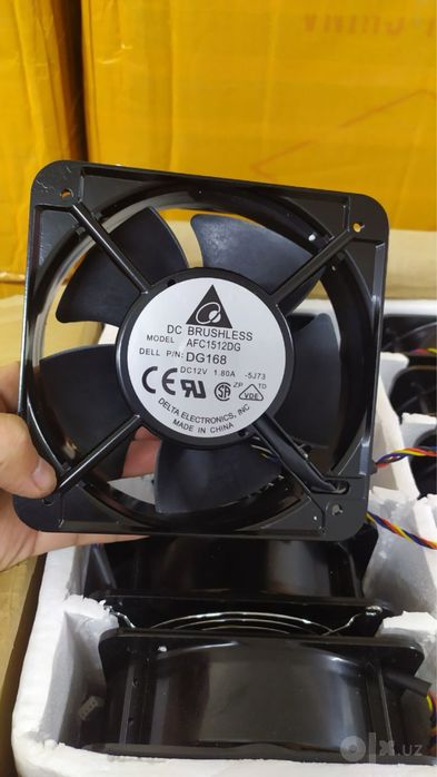 Вентилятор для ASIC Delta ACF1512DG 150×150×50 мм, 12V, 1.8A