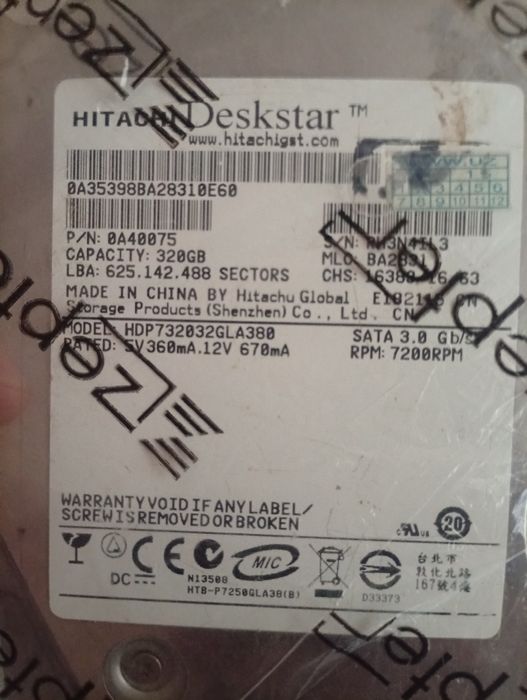 HDD 80 DAN 2tbgacha