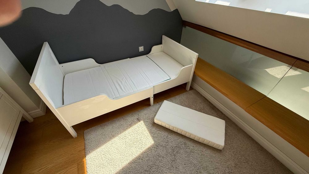 Мебели за детска стая IKEA SUNDVIC, легло, гардероб, шкаф