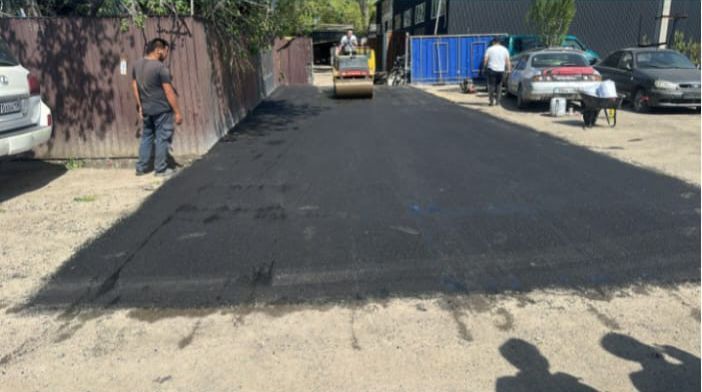 Асфальтирование Укладка