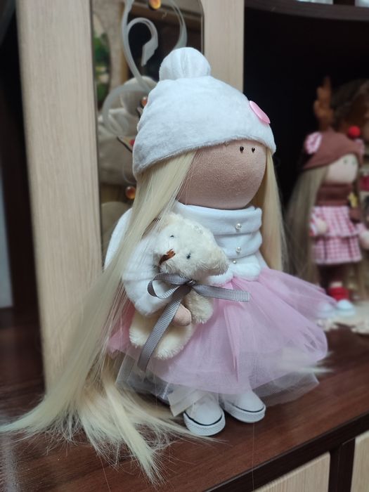 Интерьерные куклы ручной работы.