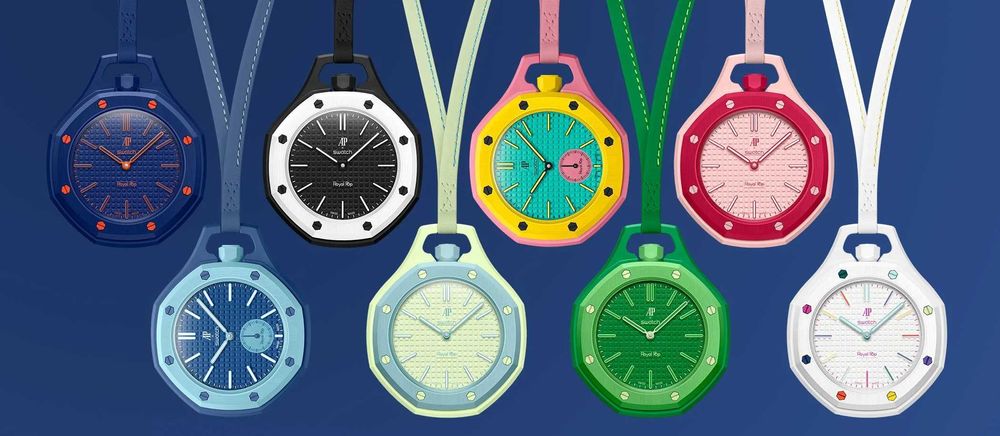 Audemars Piguet x Swatch Royal Pop Bioceramic. AP X SWATCH