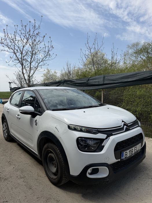 Citroen C3 2023 80.000 KM 1.3 BENZINA USOR avariat / avariate
