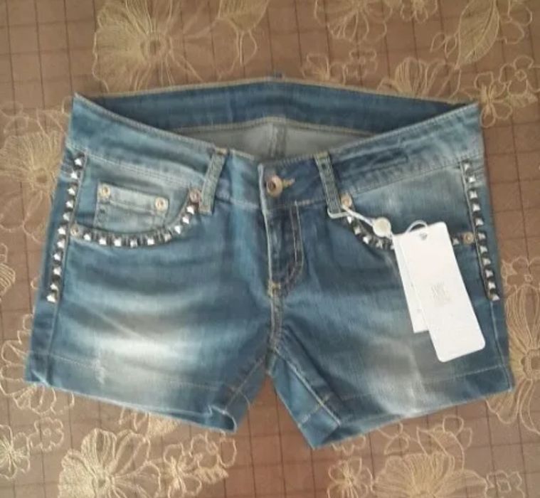 Шорты джинсовые подростковые, производство Турция.