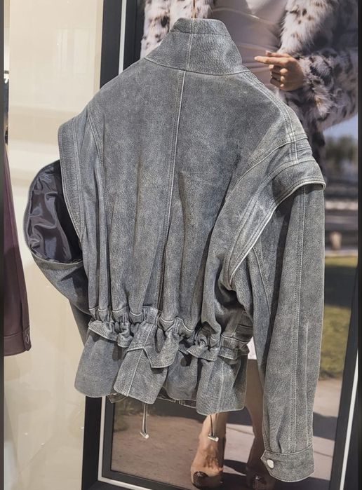Geaca de piele stil Manokhi