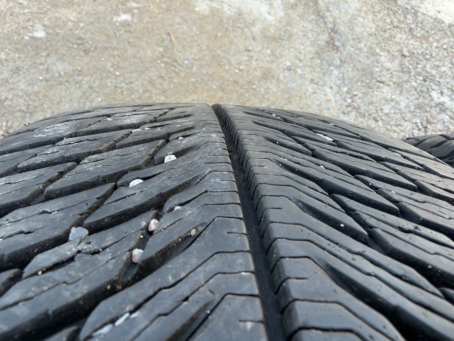 4бр. ОТЛИЧНИ Зимни Гуми С Борд 225/65R/17 -MICHELIN- DOT:3819- 7.4мм.+6.4мм.