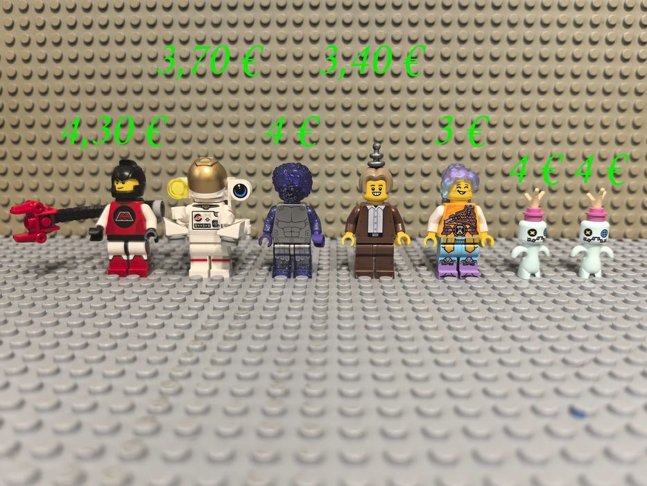 LEGO минифигурки рицари пирати нинджаго космос колекционерски стар уорс уестърн фортнайт властелинът на пръстените други ЧАСТ 3
