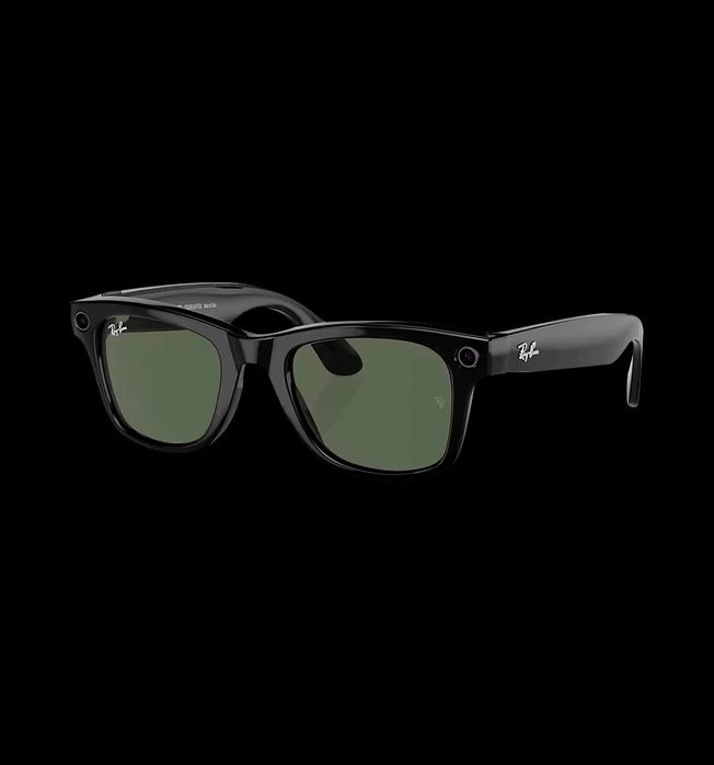 Умные очки Ray-Ban Meta Wayfarer Shiny Black, Green