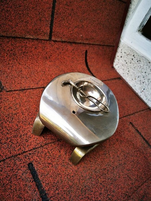 Vând decor masa gradina tip scrumiera din copita de armasar