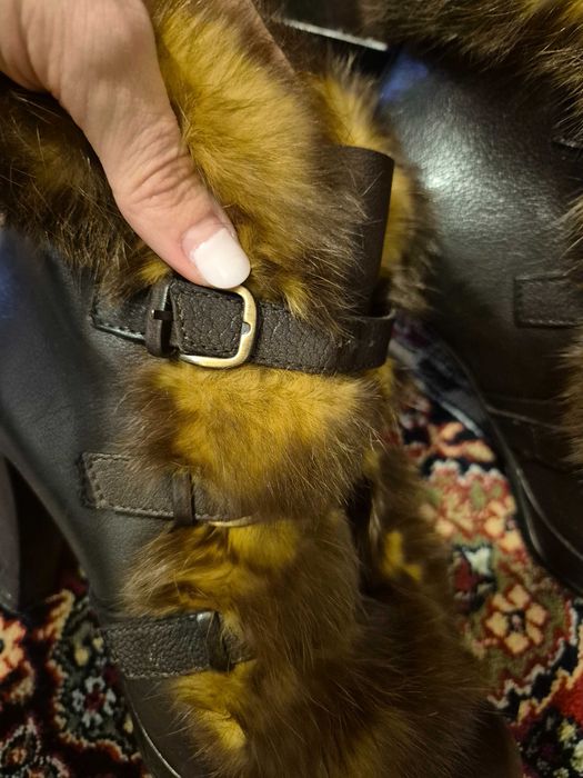 Vand botine MUSETTE nr. 36, piele maro