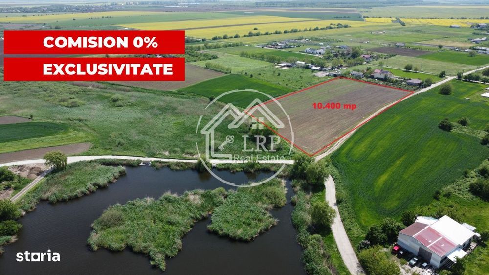 Oportunitate Investitie:10.400mp pe Malul Lacului Creata(posibilitate