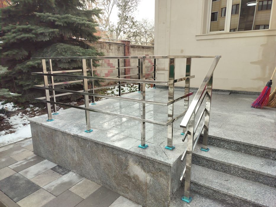Перила из нержавеющей стали