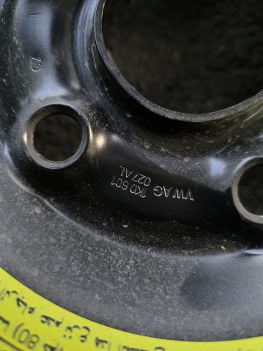 Kit roata rezerva 5x112 Golf 5 Audi A3 Touran