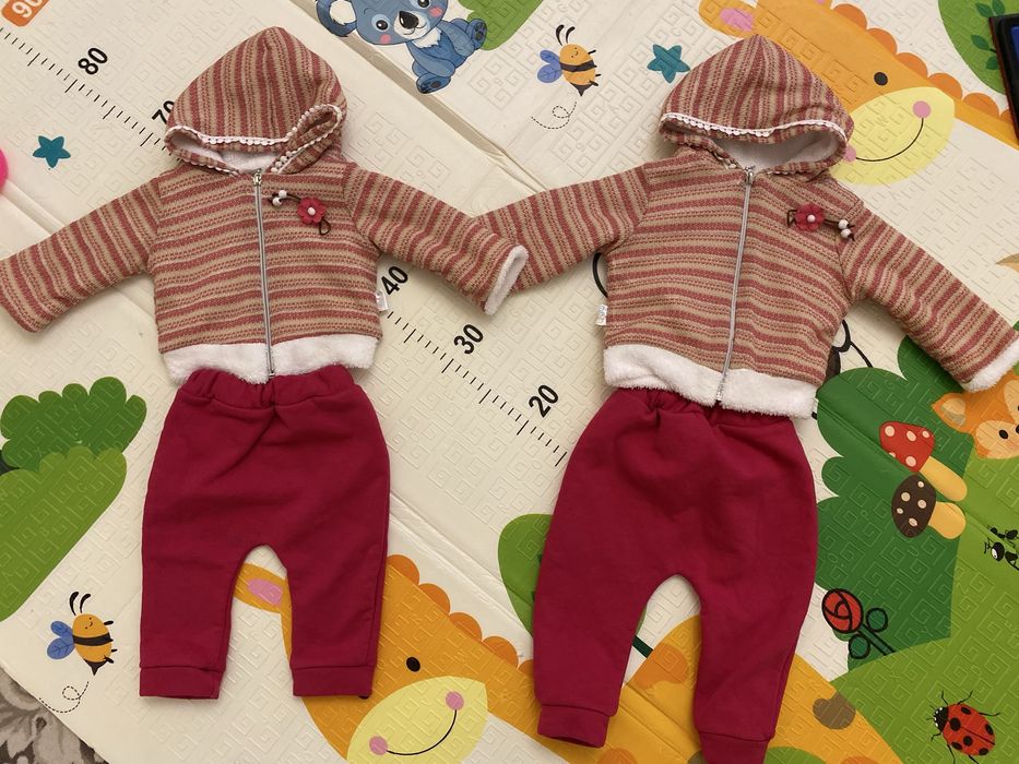 Комплект с брюками для девочек