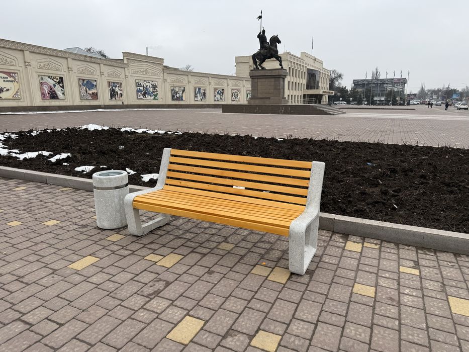 Античная мраморная скамья. Ручная работа. Скамейка Стулья Урна Стол