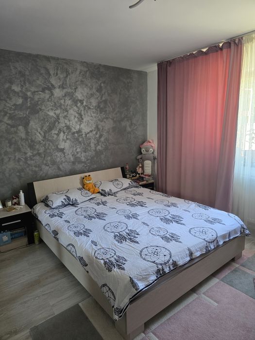 Pat dormitor 160×200 Mobexpert +saltea inclusa